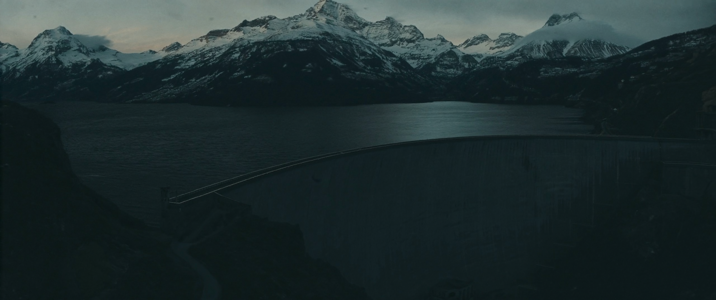 Swiss dam architecture